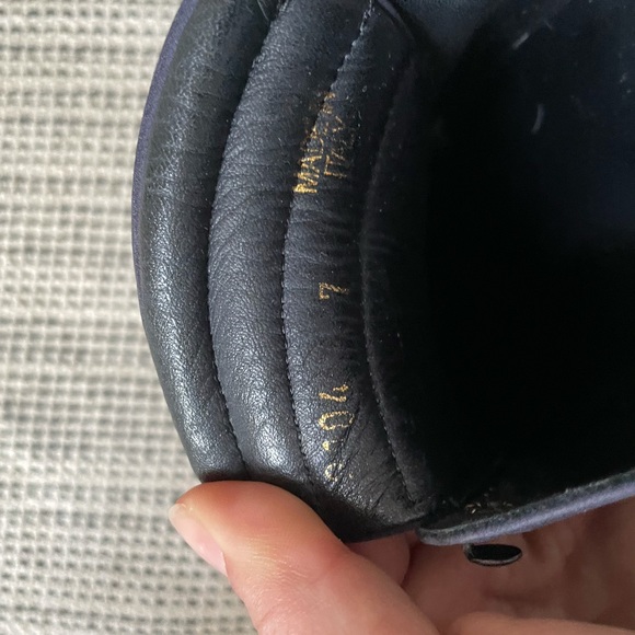 VALAS!! Blue & Real Leather - Picture 4 of 4